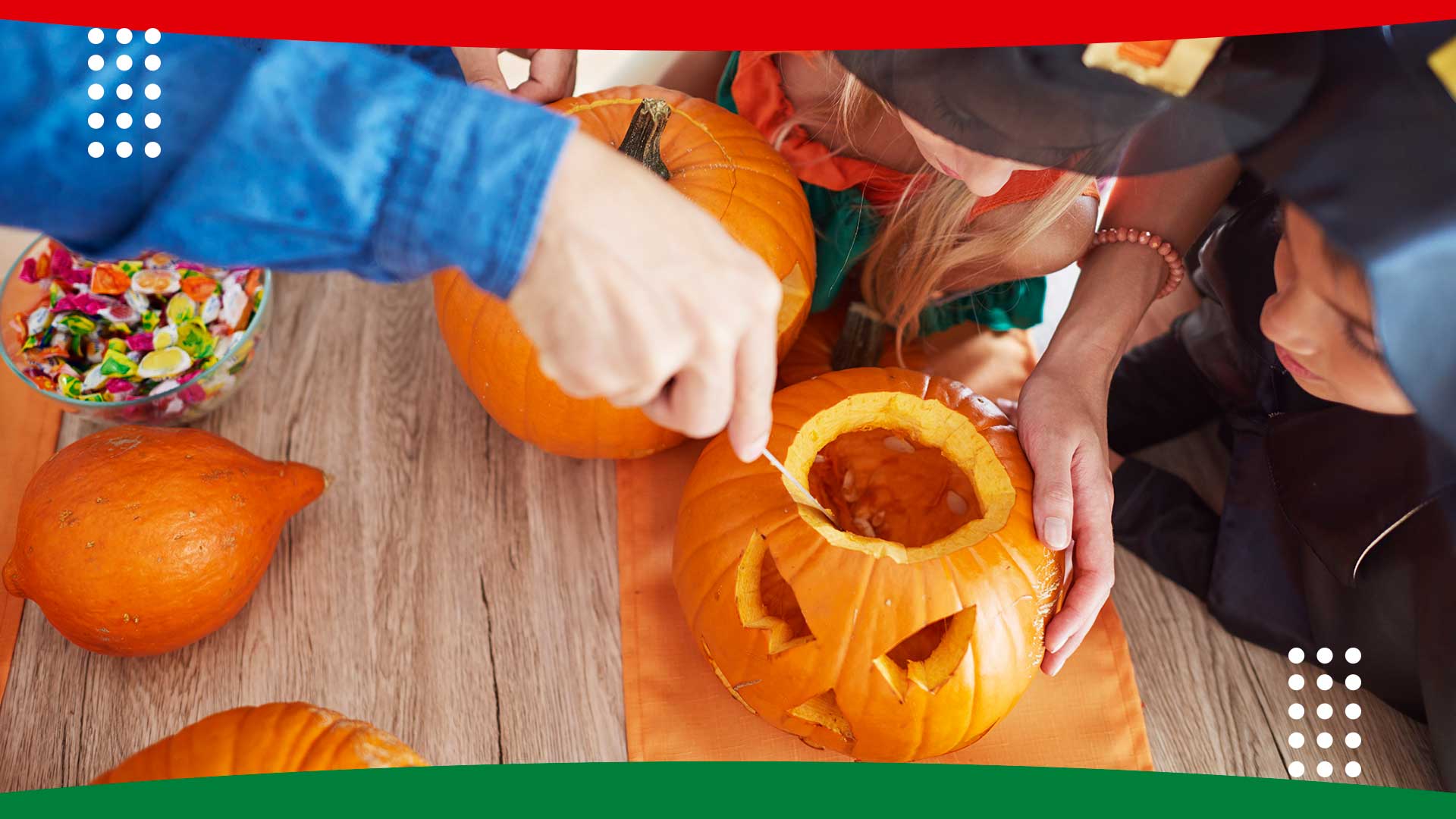 ¡Más Allá de la Comida! Decoración de Calabaza con Tema Latino