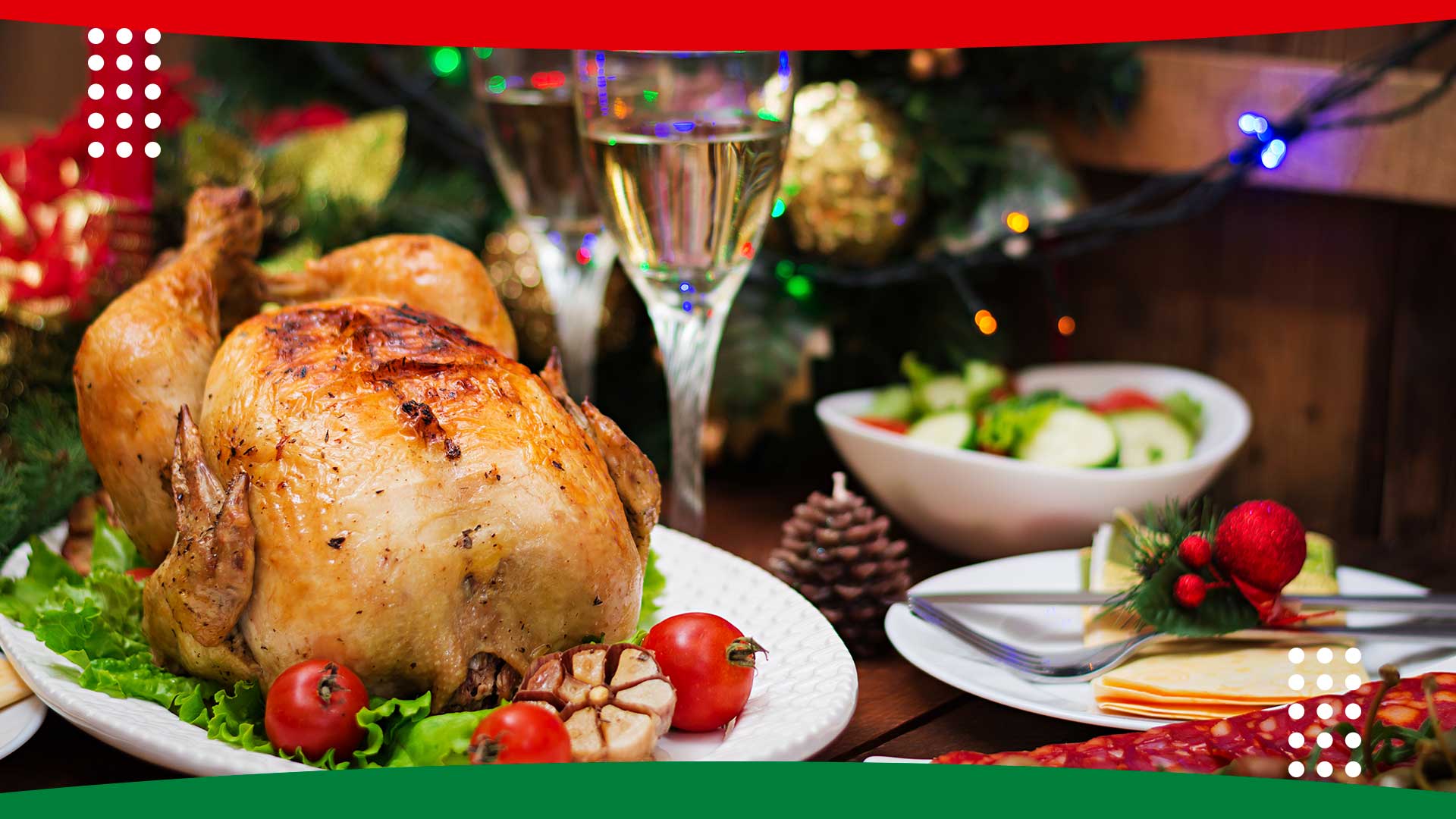 Pavo relleno navideño latino: un giro a la tradición americana