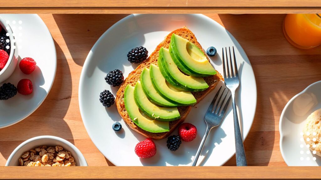 Opción 1: el clásico desayuno fitness con sazón latino