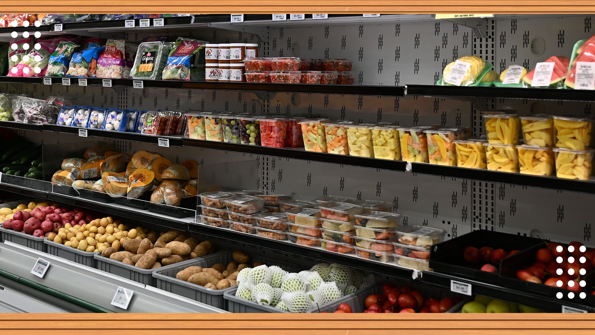 Las frutas y vegetales fresh que brillan en abril

