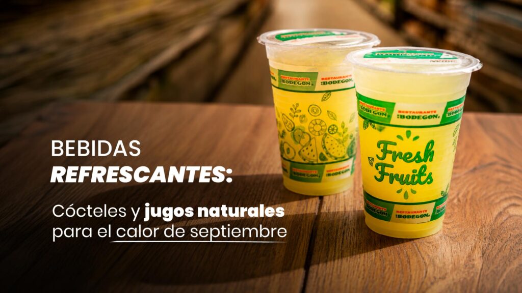 Bebidas refrescantes: cócteles y jugos naturales para el calor de septiembre